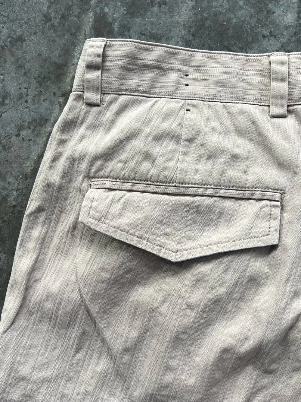 J Ferrar Modern Fit Beige Textured Cotton Dress Pants Size 34